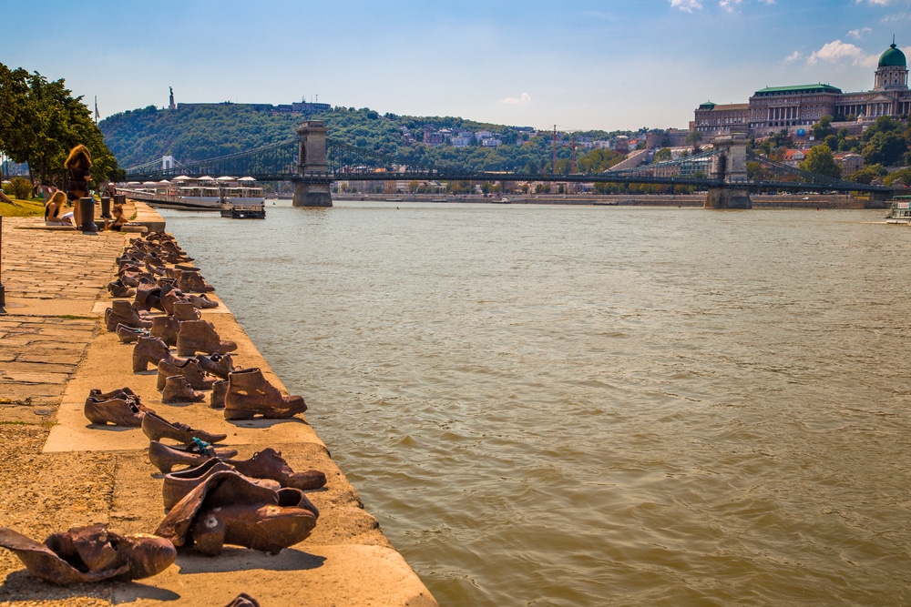 Shoes on the Danube Bank