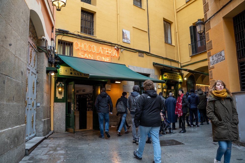 Chocolatería San Ginés